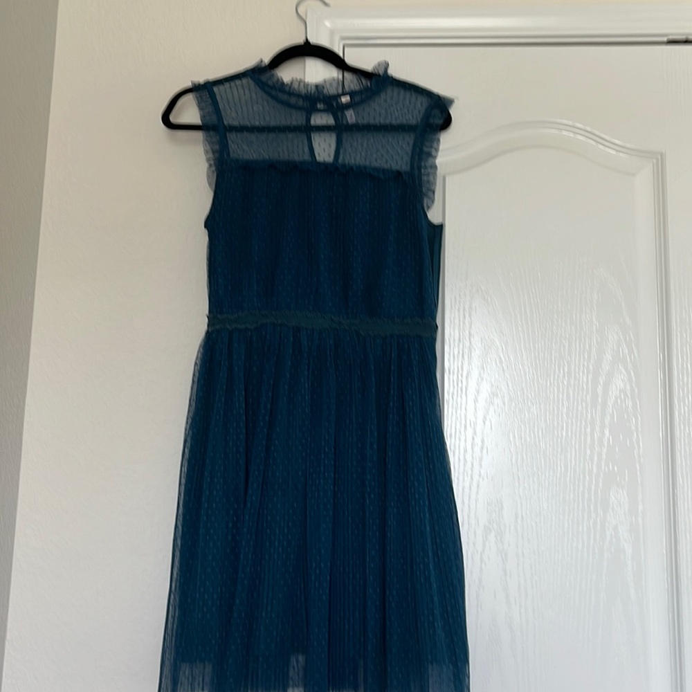 Target dress. Size: Small in women. New, never worn. Teal color